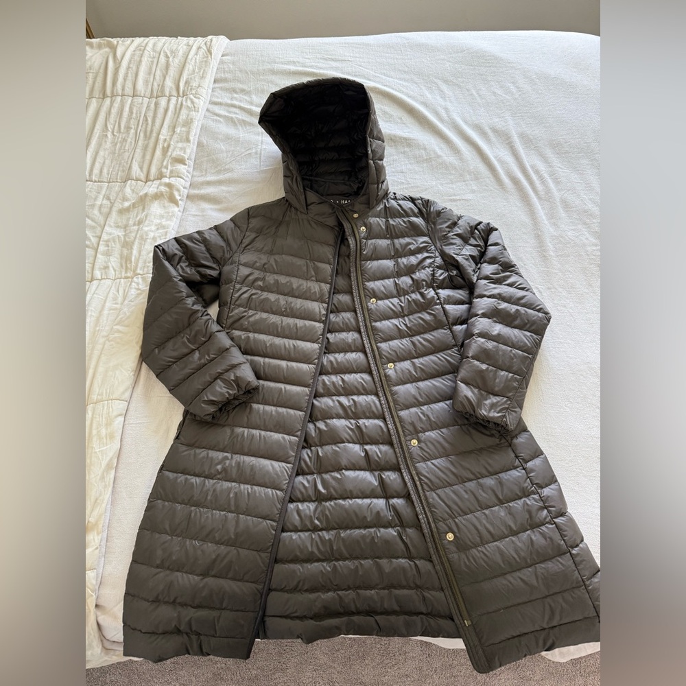 Cole Haan light weight puffer coat